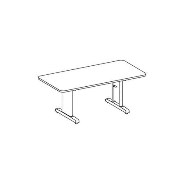 Safco CSII™ Rectangular Conference Table, 96" W